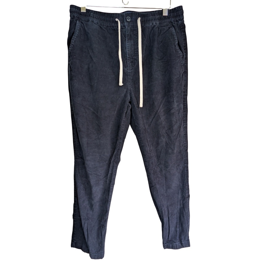 J. Crew Factory Men's Navy Corduroy Jogger Pants